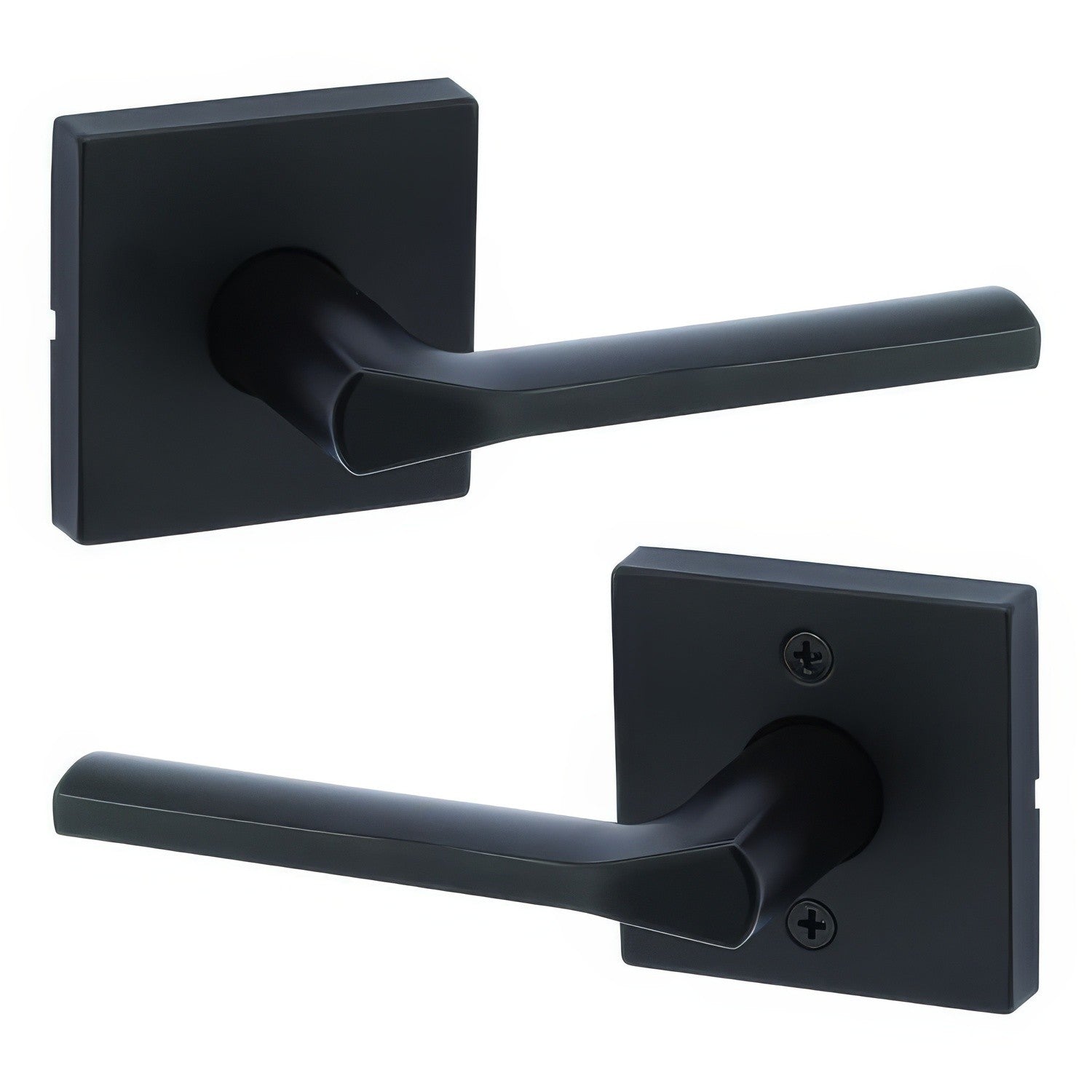 Kwikset 720LSLSQT Lisbon Passage Door Lever with Square Rose