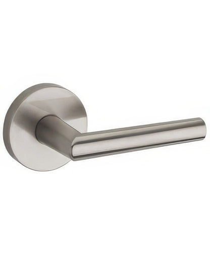 Kwikset 154MILRDT Milan Passage Door Lever with Round Rosette