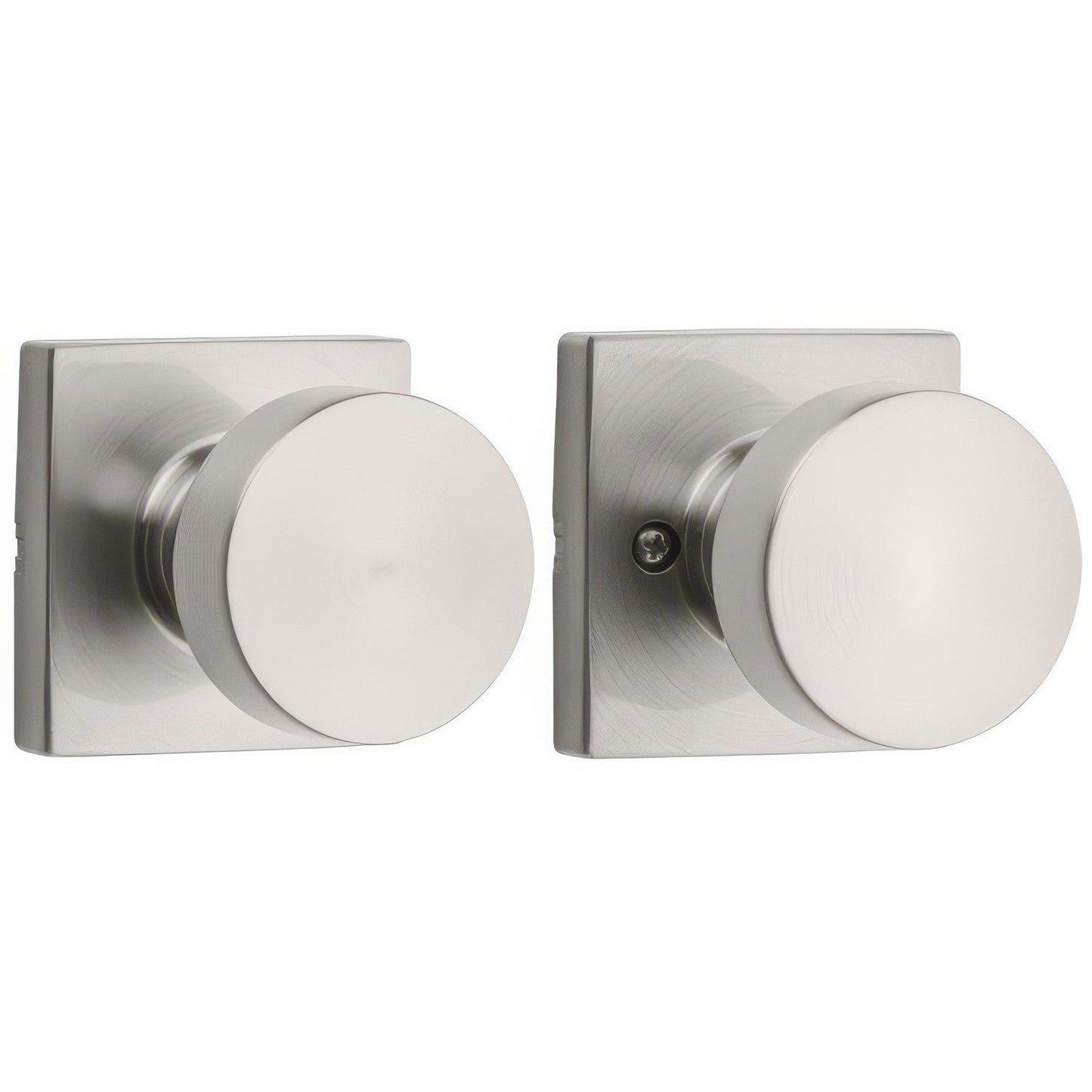Kwikset 720PSKSQT Pismo Passage Door Knob with Square Rose