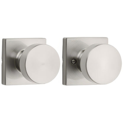 Kwikset 720PSKSQT Pismo Passage Door Knob with Square Rose