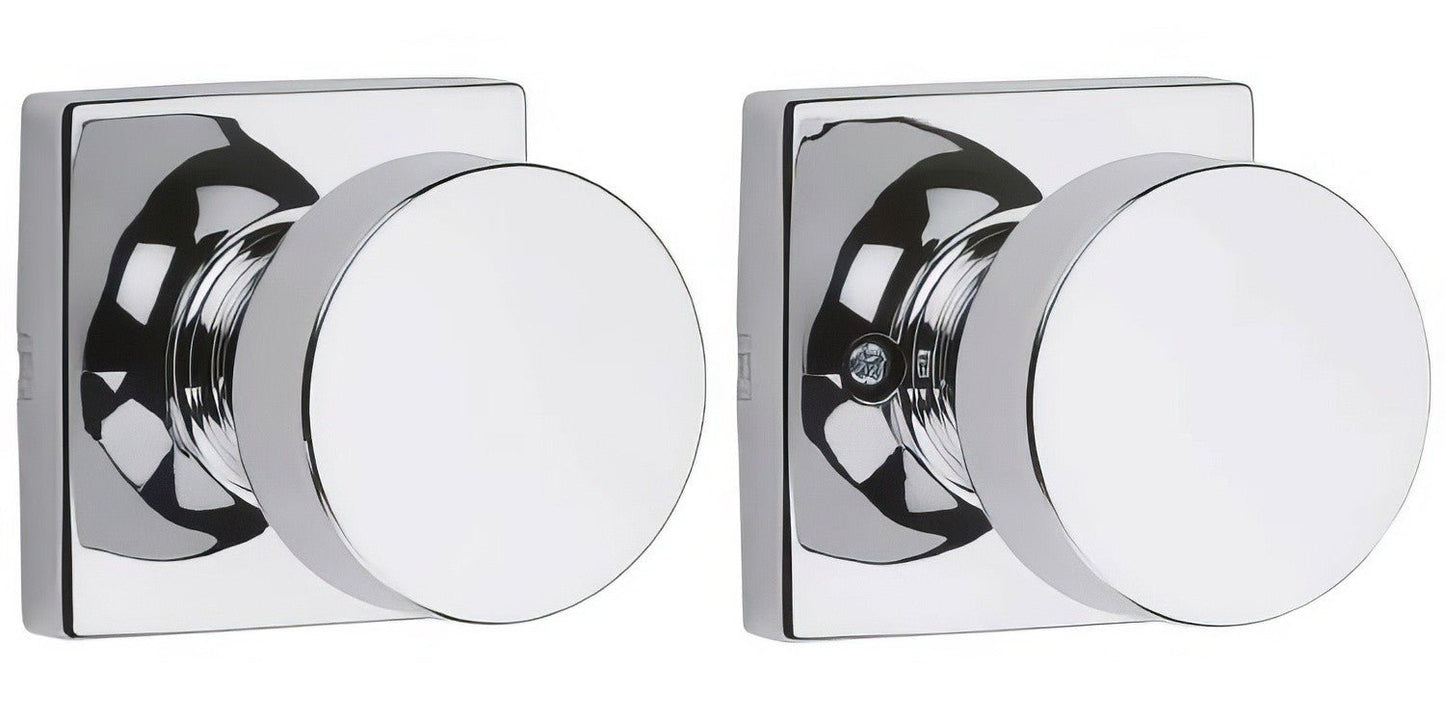 Kwikset 720PSKSQT Pismo Passage Door Knob with Square Rose