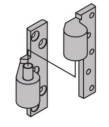 Ives 7215INT-LH Intermediate Brass Pivot.