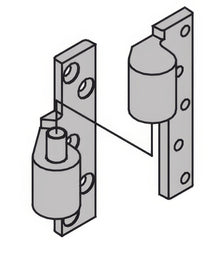 Ives 7215INT-RH Intermediate Brass Pivot