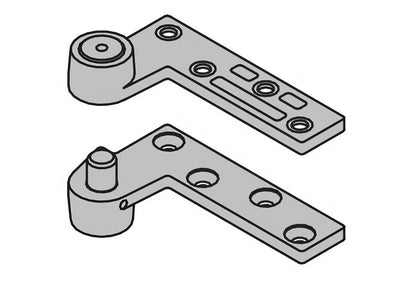 Ives 7215-TOP Top Pivot Part for 7215 Pivot Set.