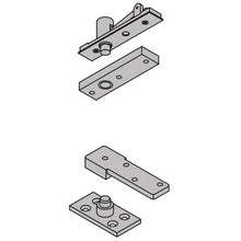 Ives 7255SET Center Hung Base Plate Mounted Brass Pivot Set