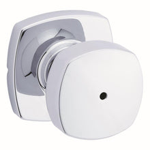 Kwikset 730AYKMDT-26 Arroyo Knob with Midtown Rose Privacy Door Lock with 6AL Latch and RCS Strike Bright Chrome Finish.