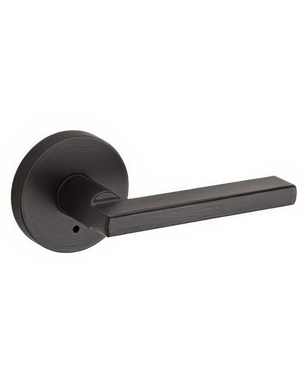 Kwikset 155HFLRDT Halifax Privacy Door Lever Set with Round Rosette.