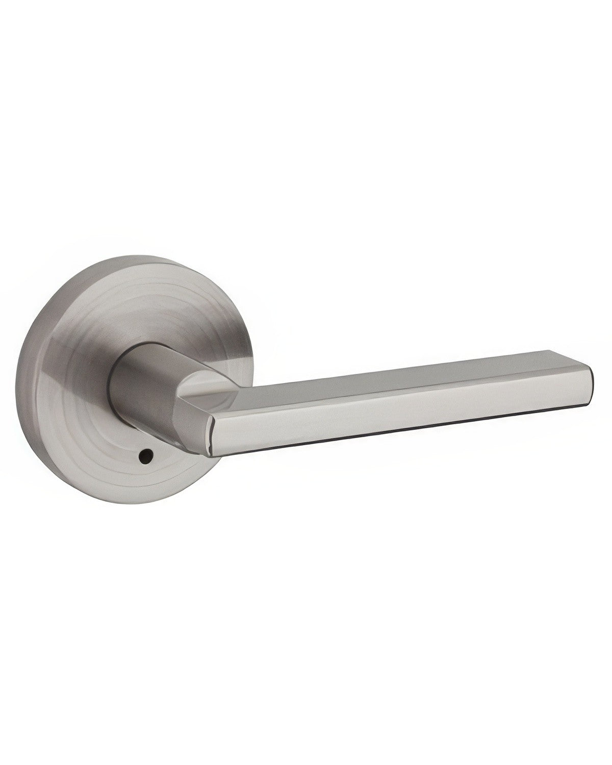 Kwikset 155HFLRDT Halifax Privacy Door Lever Set with Round Rosette.