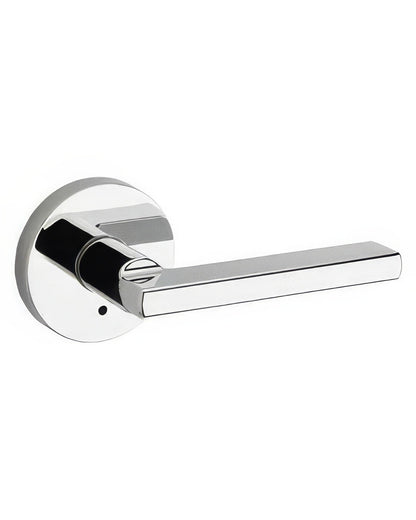 Kwikset 155HFLRDT Halifax Privacy Door Lever Set with Round Rosette.