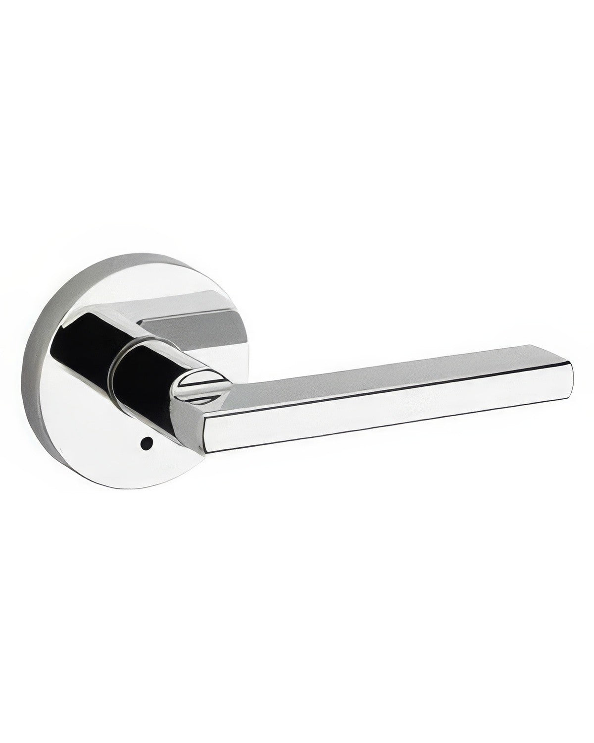 Kwikset 155HFLRDT Halifax Privacy Door Lever Set with Round Rosette.