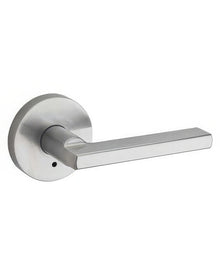 Kwikset 155HFLRDT Halifax Privacy Door Lever Set with Round Rosette.