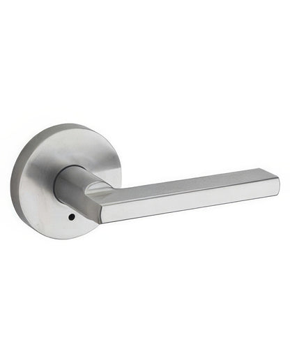 Kwikset 155HFLRDT Halifax Privacy Door Lever Set with Round Rosette.