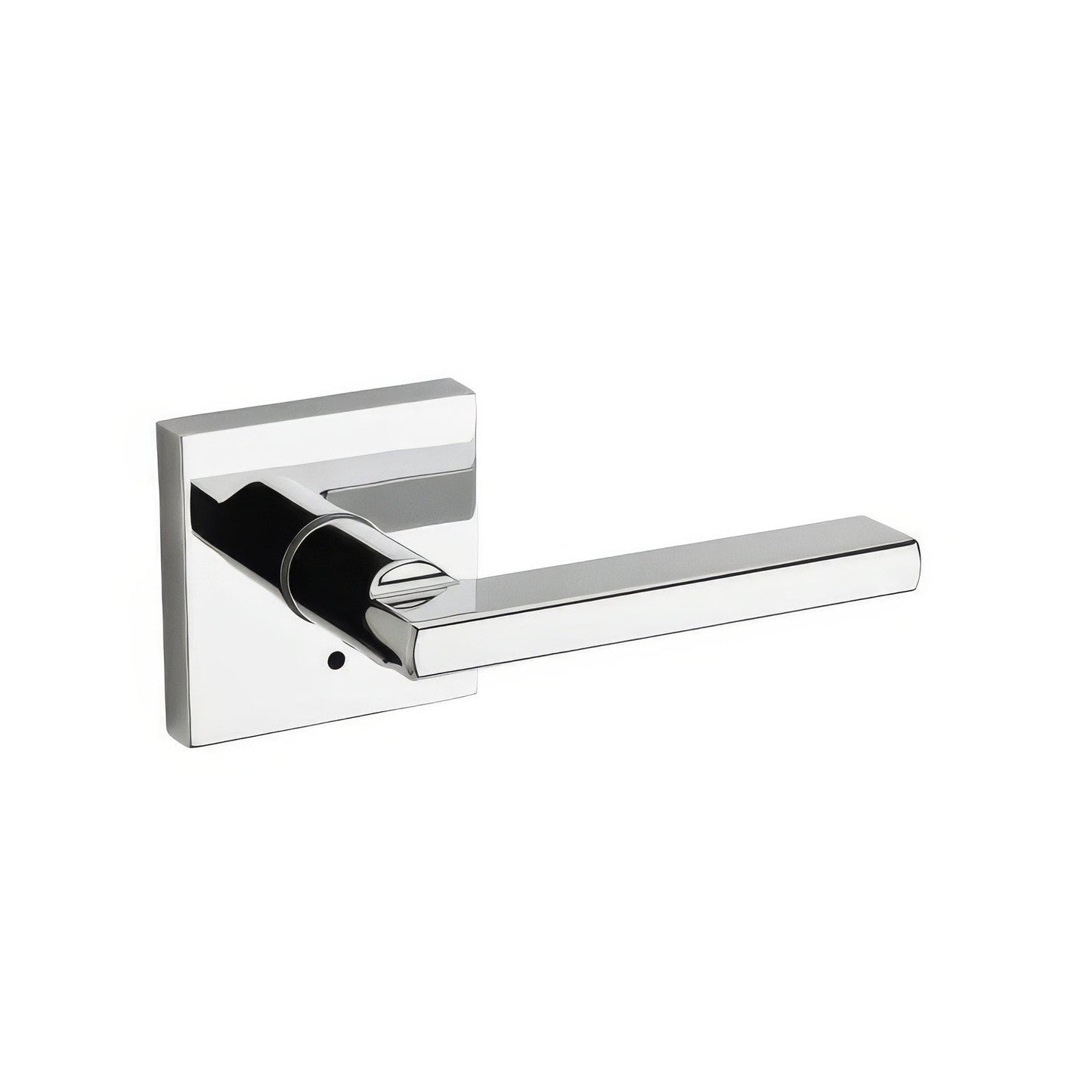 Kwikset 730HFLSQT Halifax Privacy Door Lever Set with Square Rosette.
