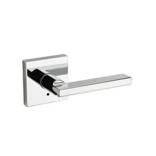 Kwikset 730HFLSQT Halifax Privacy Door Lever Set with Square Rosette.
