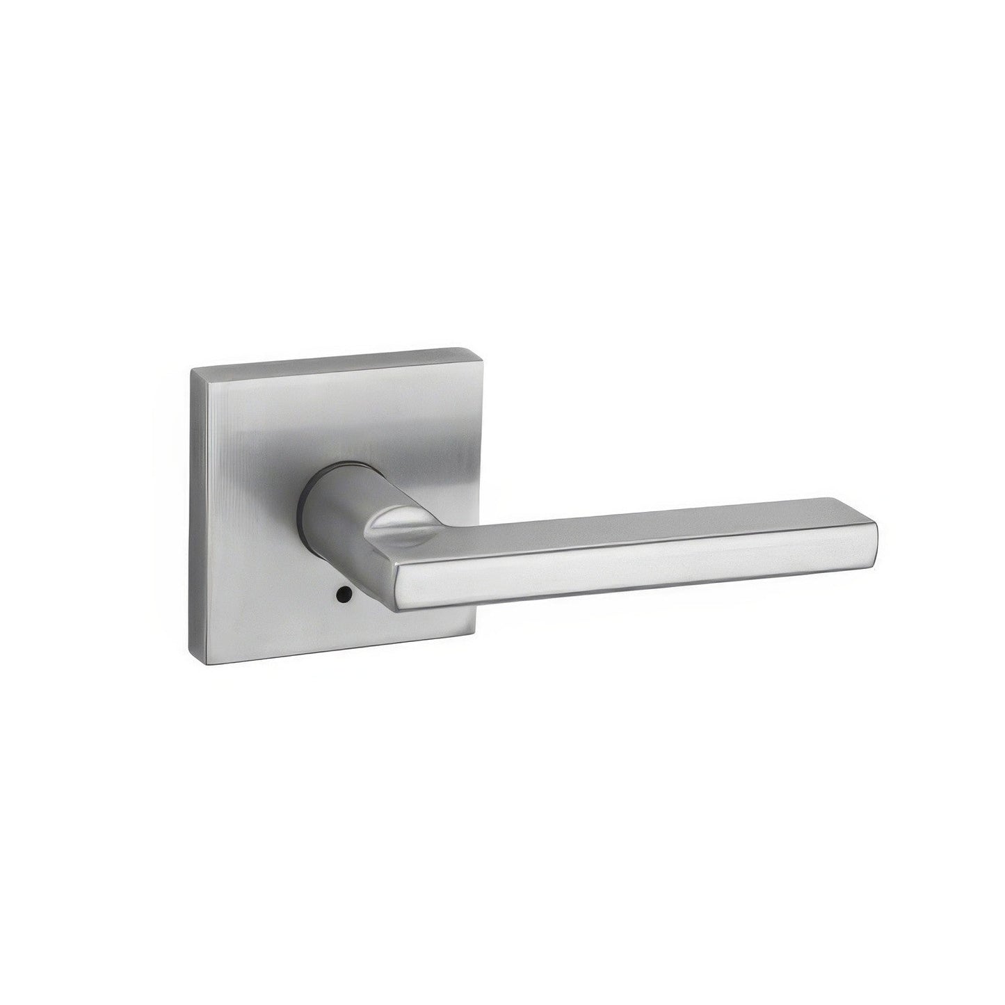 Kwikset 730HFLSQT Halifax Privacy Door Lever Set with Square Rosette.