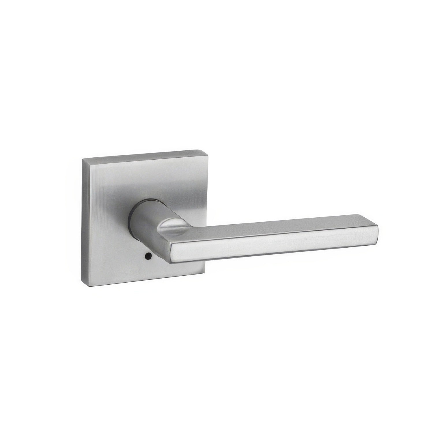 Kwikset 730HFLSQT Halifax Privacy Door Lever Set with Square Rosette.