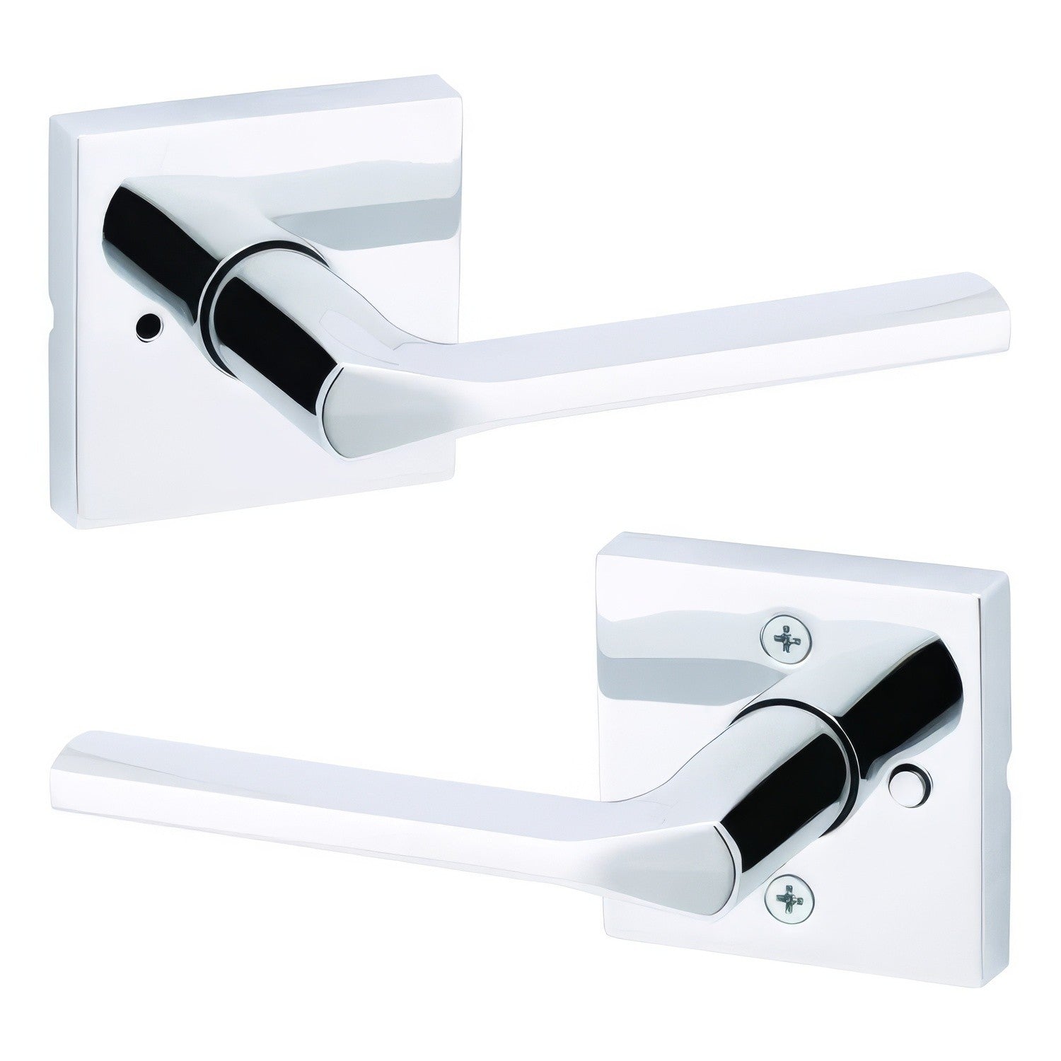 Kwikset 730LSLSQT Lisbon Privacy Door Lever with Square Rose