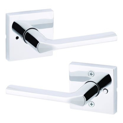 Kwikset 730LSLSQT Lisbon Privacy Door Lever with Square Rose