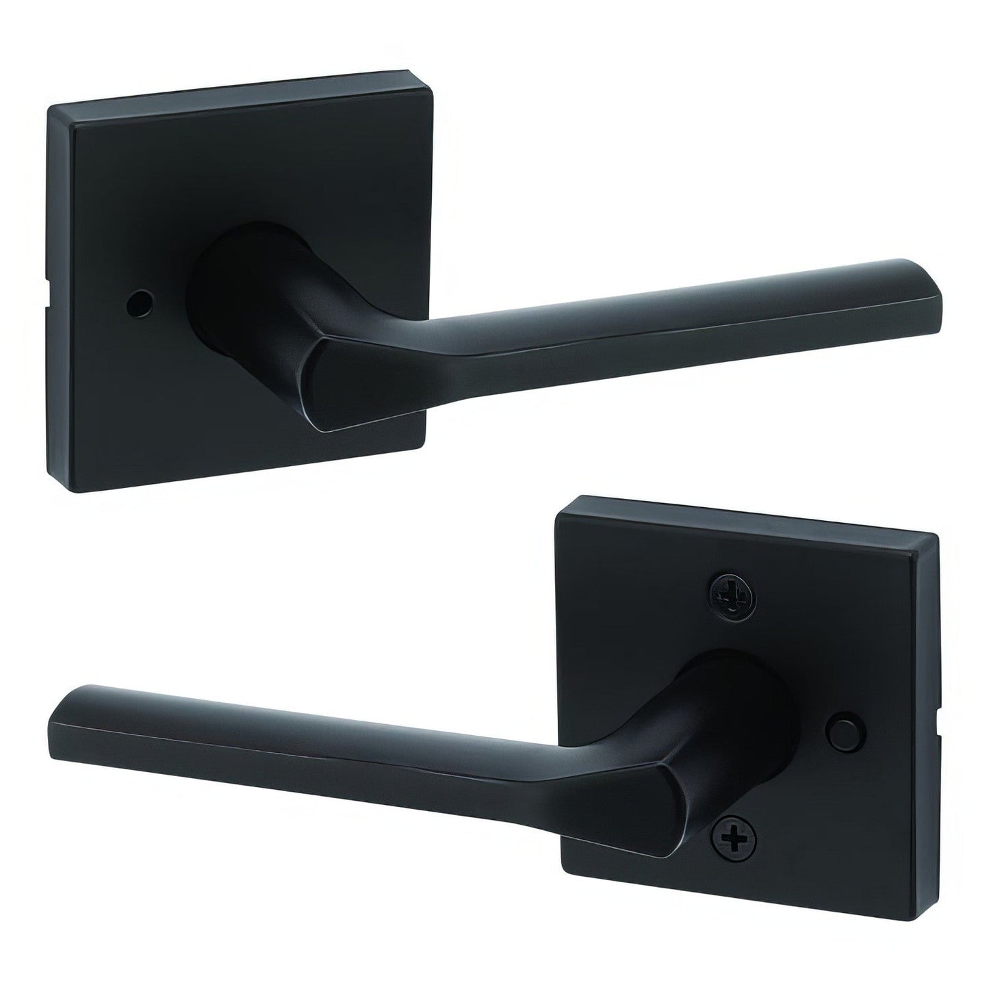 Kwikset 730LSLSQT Lisbon Privacy Door Lever with Square Rose