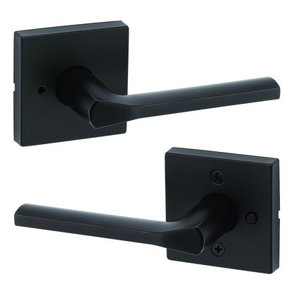 Kwikset 730LSLSQT Lisbon Privacy Door Lever with Square Rose