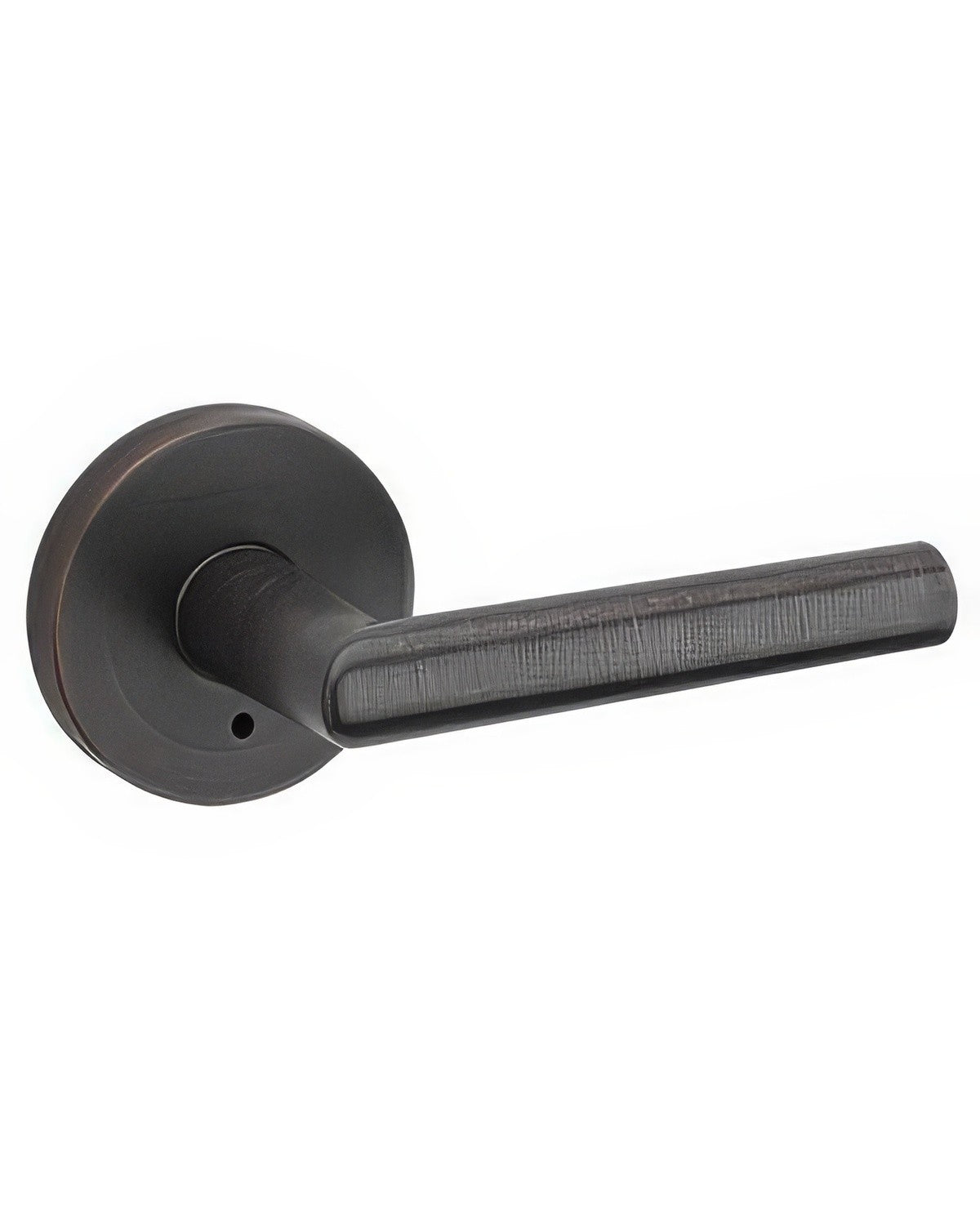 Kwikset 155MILRDT Milan Privacy Door Lever with Round Rosette