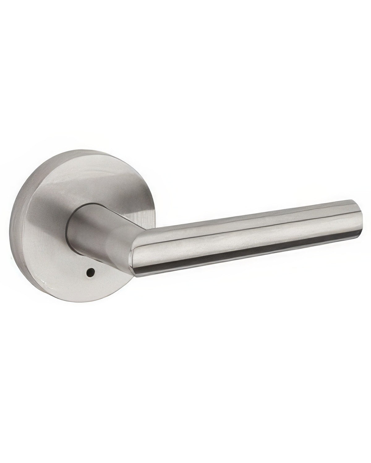 Kwikset 155MILRDT Milan Privacy Door Lever with Round Rosette.