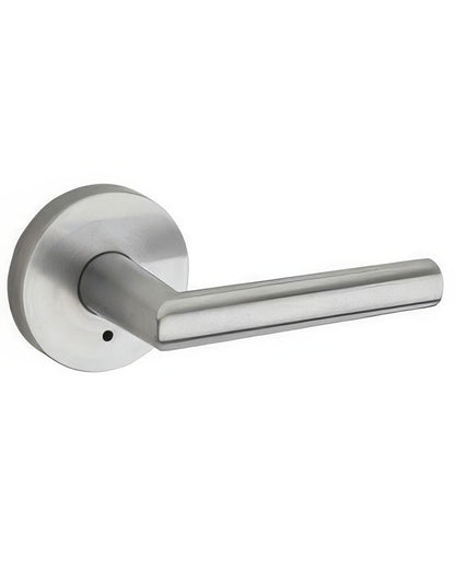 Kwikset 155MILRDT Milan Privacy Door Lever with Round Rosette