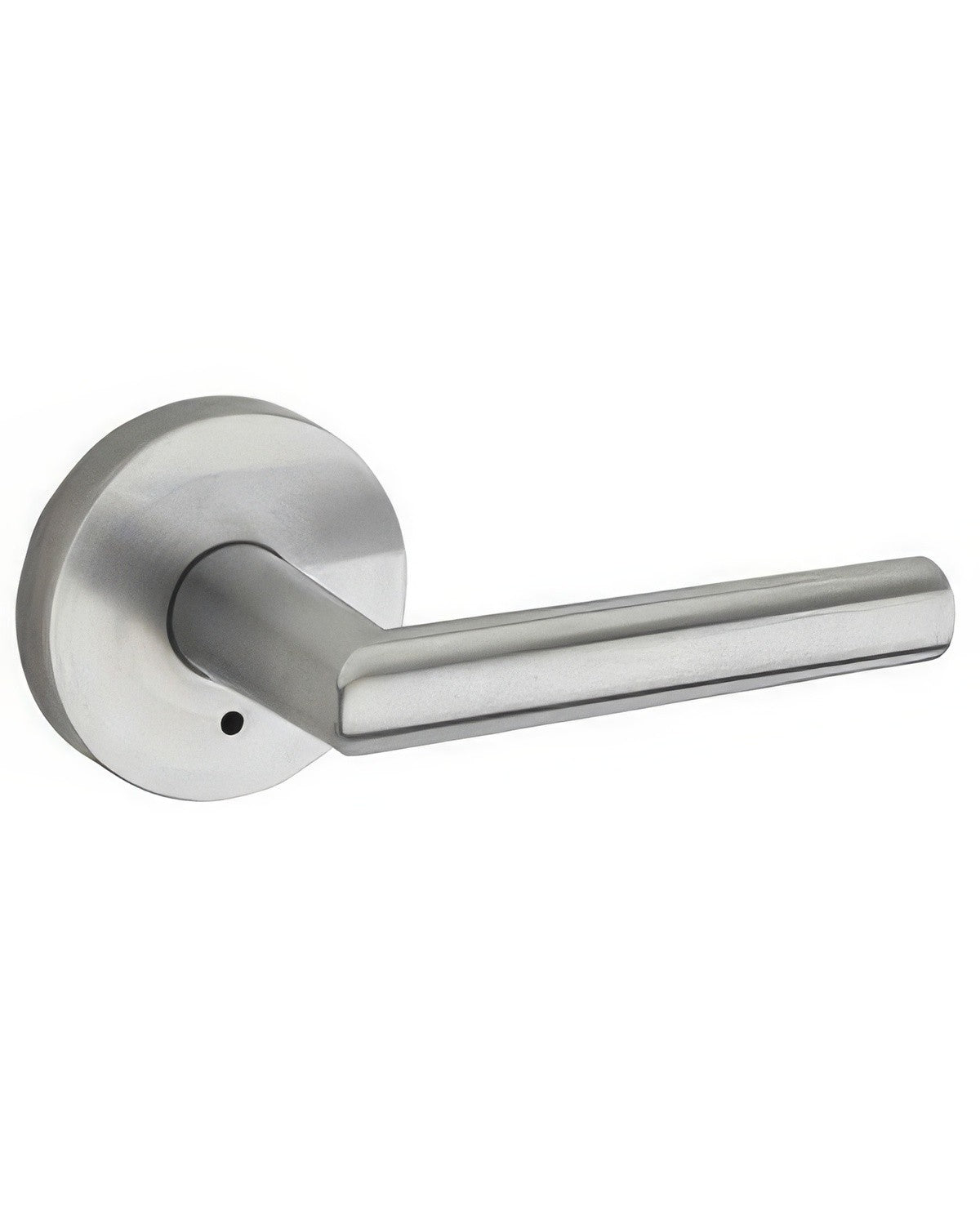 Kwikset 155MILRDT Milan Privacy Door Lever with Round Rosette.