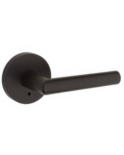 Kwikset 155MILRDT Milan Privacy Door Lever with Round Rosette