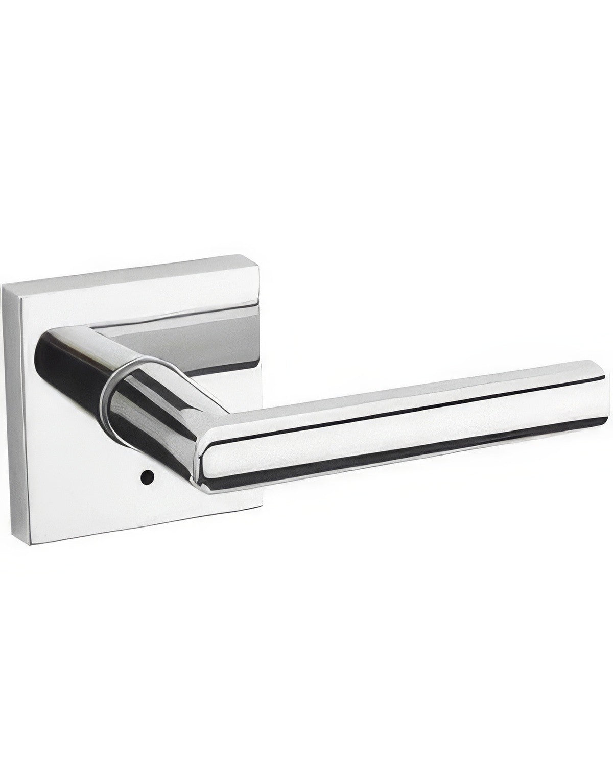 Kwikset 155MILSQT Milan Privacy Door Lever with Square Rosette.