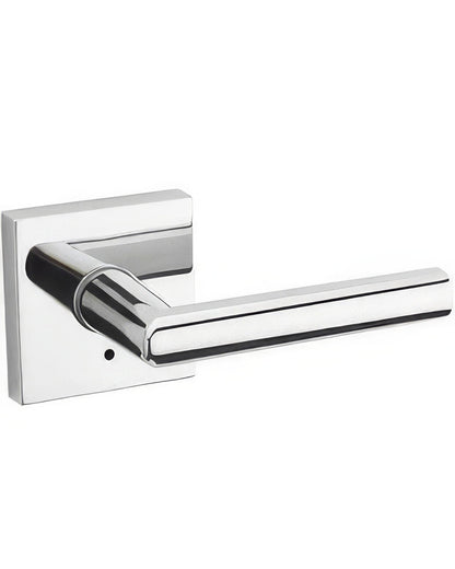 Kwikset 155MILSQT Milan Privacy Door Lever with Square Rosette