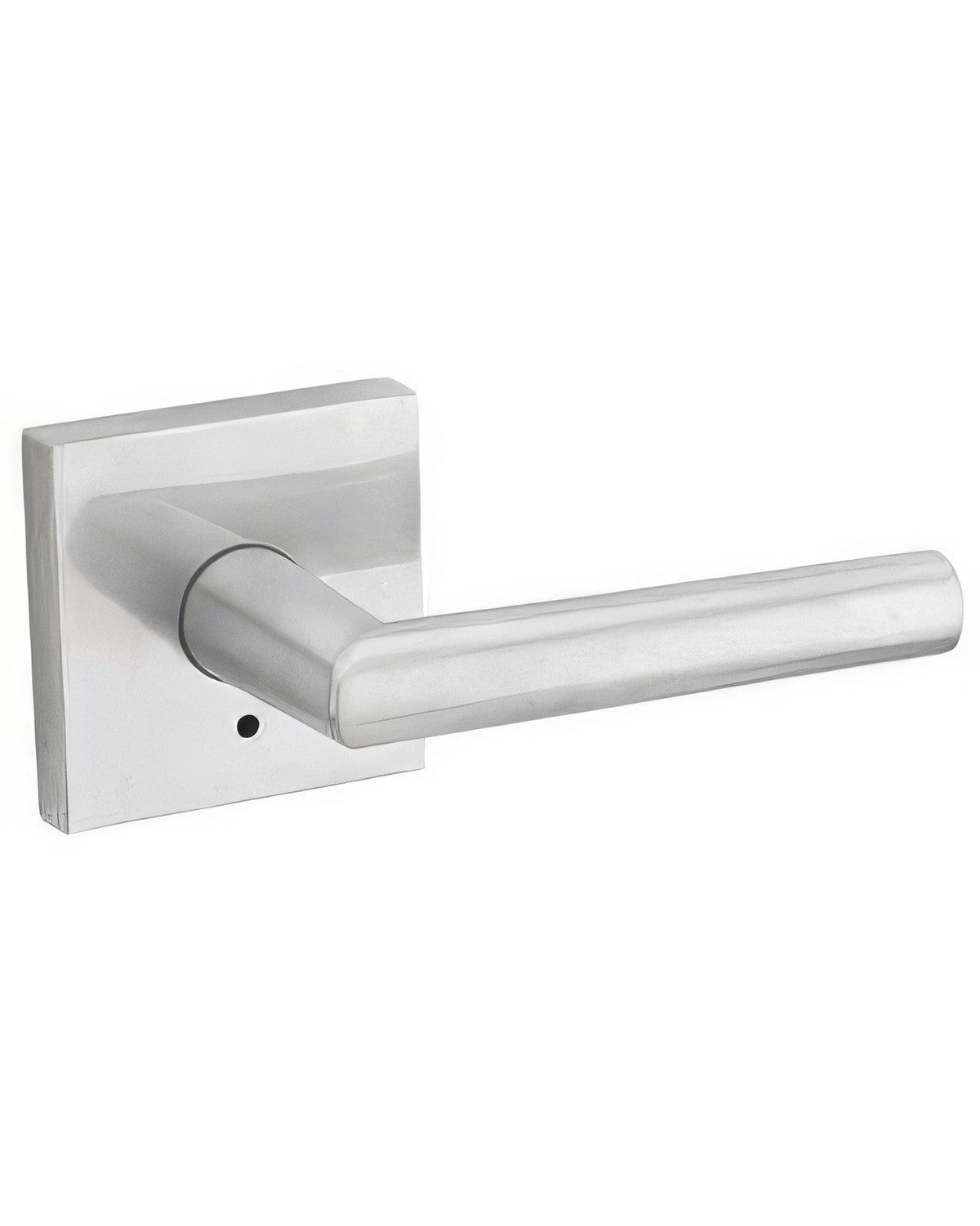 Kwikset 155MILSQT Milan Privacy Door Lever with Square Rosette.