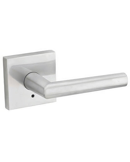 Kwikset 155MILSQT Milan Privacy Door Lever with Square Rosette.