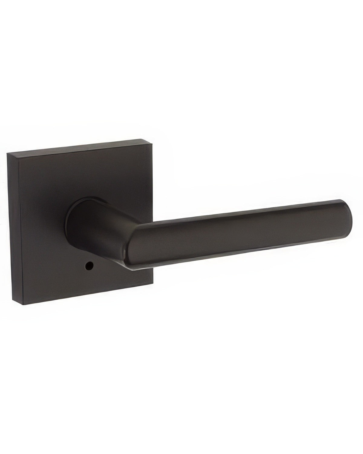 Kwikset 155MILSQT Milan Privacy Door Lever with Square Rosette