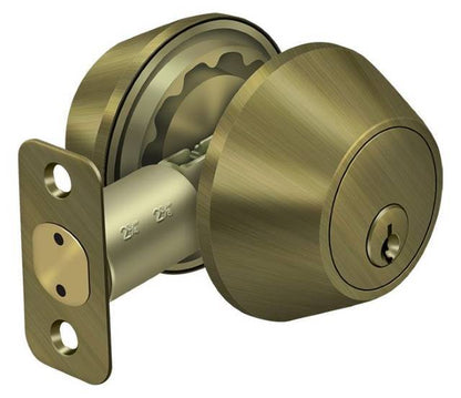 Deltana 7312KA2 HD Double Cylinder Deadbolt.