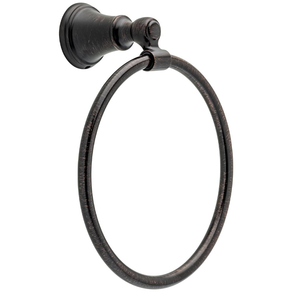 Delta 73246RB Woodhurst Towel Ring Venetian Bronze Finish.