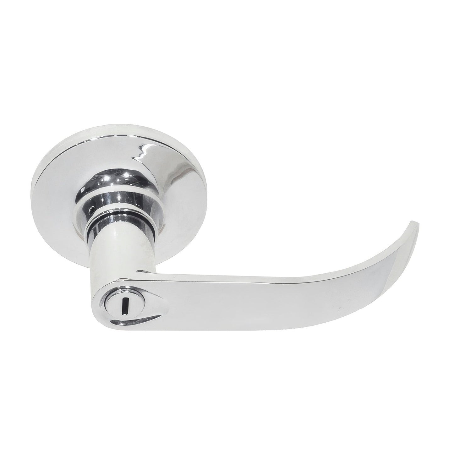 Better Home Products Sunset Boulevard Push Button Privacy Door Lever