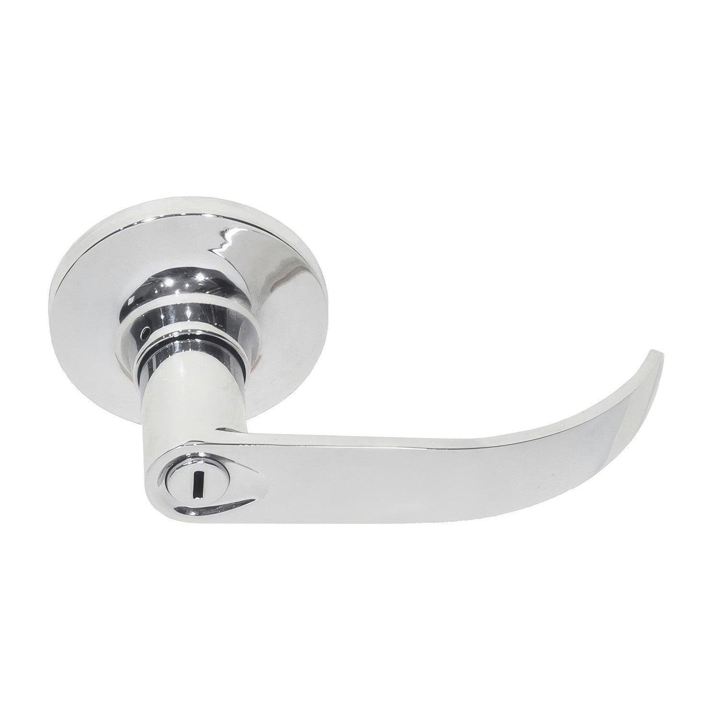 Better Home Products Sunset Boulevard Push Button Privacy Door Lever