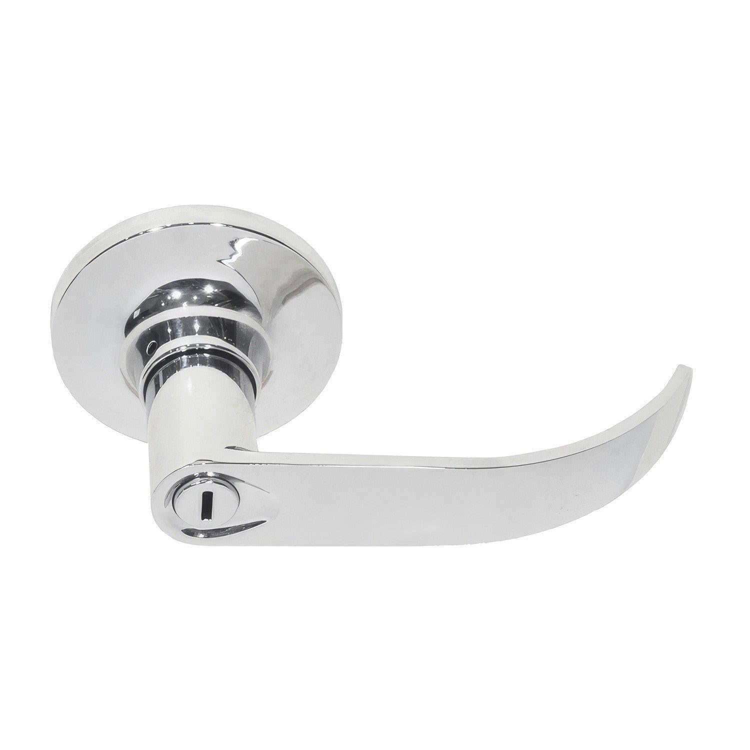 Better Home Products Sunset Boulevard Push Button Privacy Door Lever