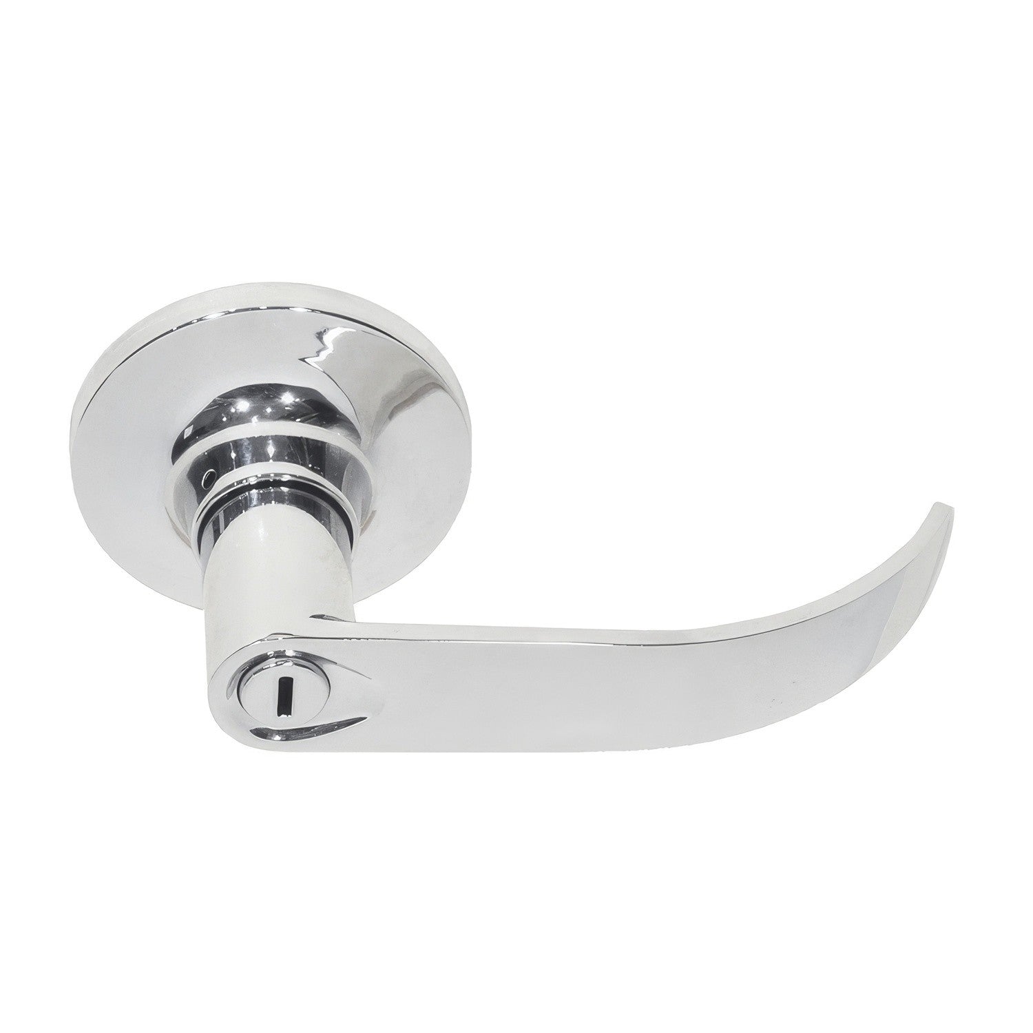 Better Home Products Sunset Boulevard Push Button Privacy Door Lever
