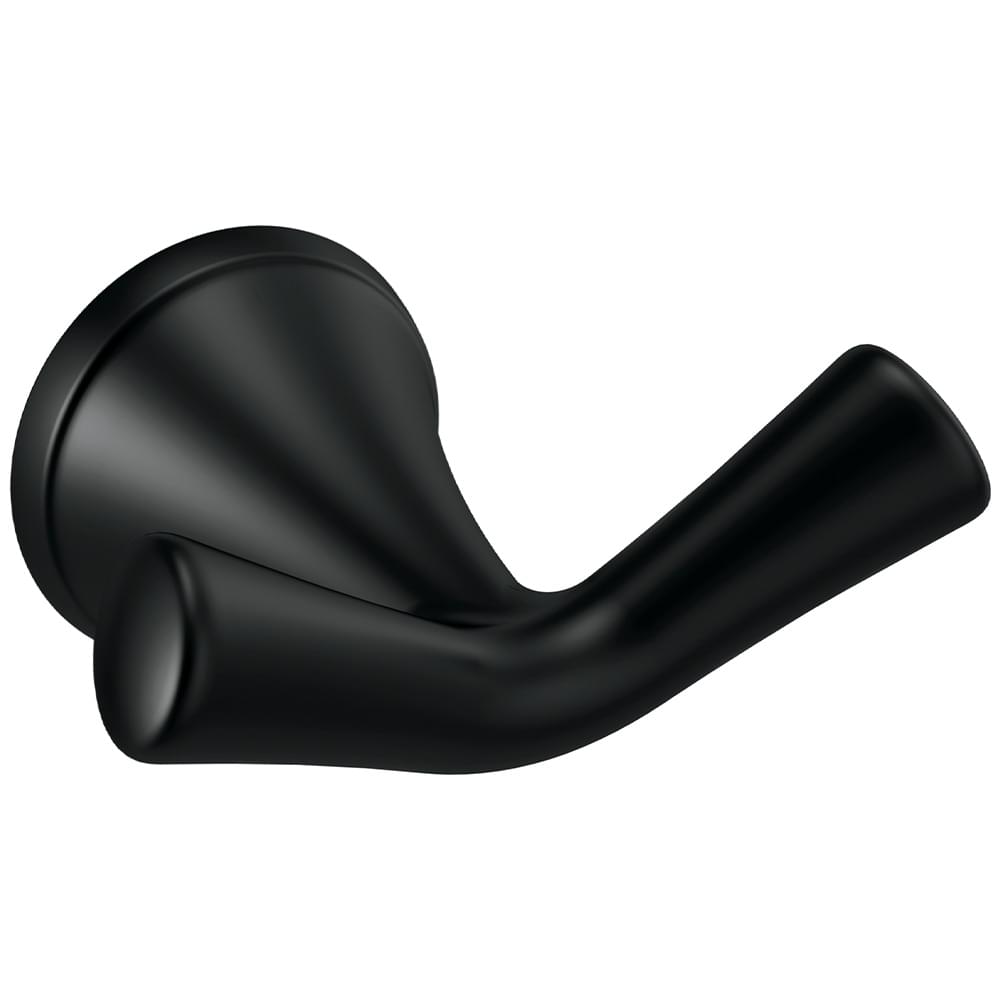 Delta 73335BL Kayra Robe Hook Matte Black Finish.