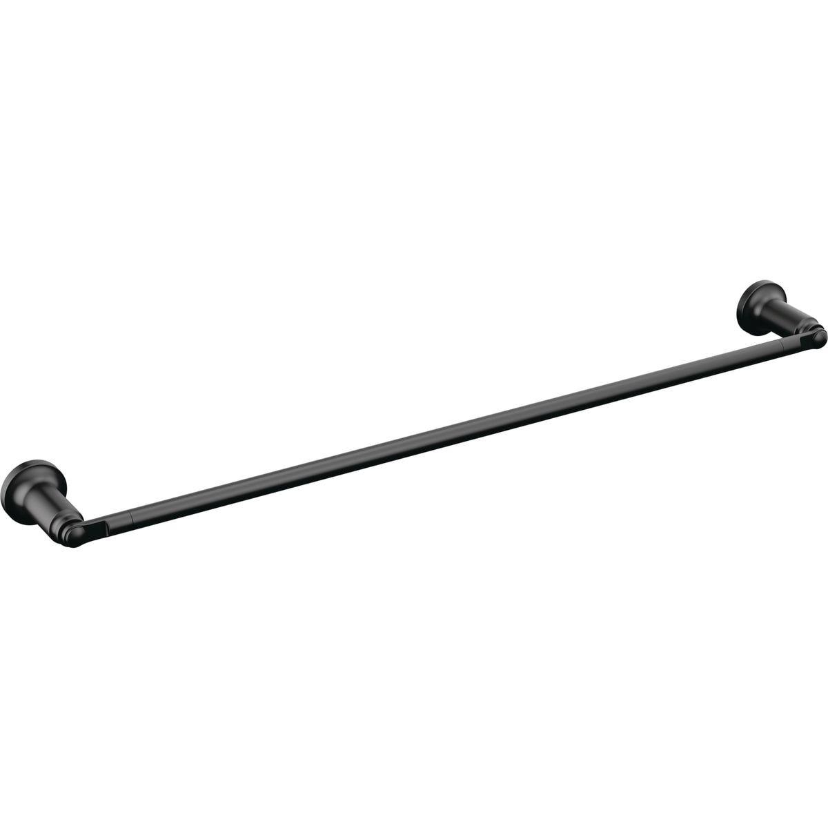 Delta 73524BL 24" Saylor Towel Bar Matte Black Finish.