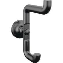Delta 73535BL Saylor Robe Hook Matte Black Finish.