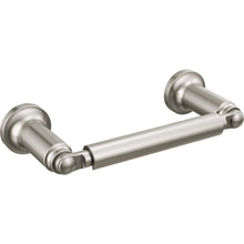 Delta 73550SS Saylor Pivoting Toilet Paper Holder Satin Stainless Steel Finish.