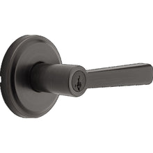 Kwikset 740TDL-11PS Trafford Lever Entry Door Lock SmartKey with 6AL Latch and RCS Strike Venetian Bronze Finish.