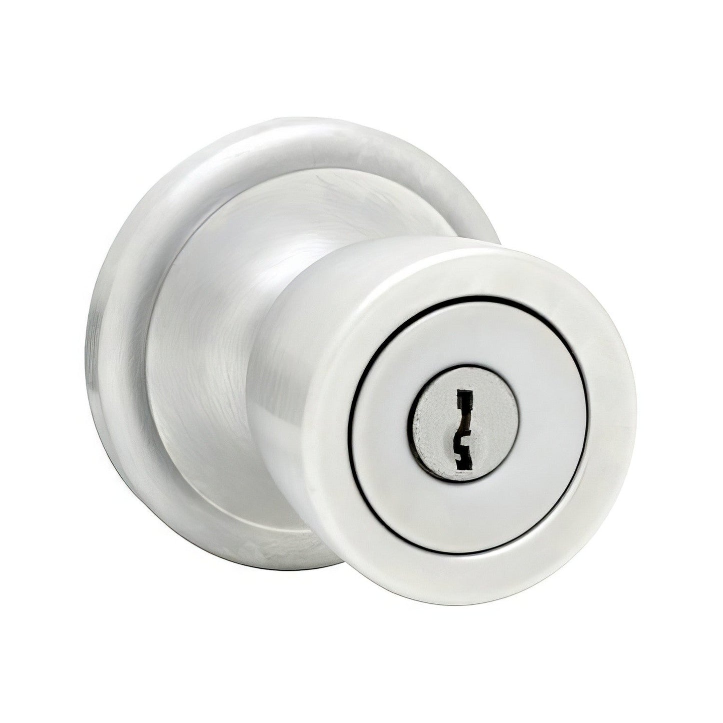 Kwikset 740A-S Abbey Single Cylinder Keyed Entry Knob