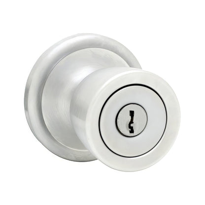 Kwikset 740A-S Abbey Single Cylinder Keyed Entry Knob