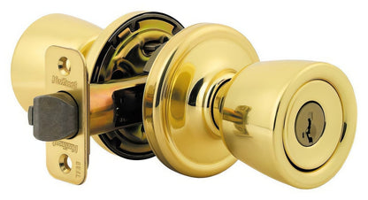 Kwikset 740A-S Abbey Single Cylinder Keyed Entry Knob