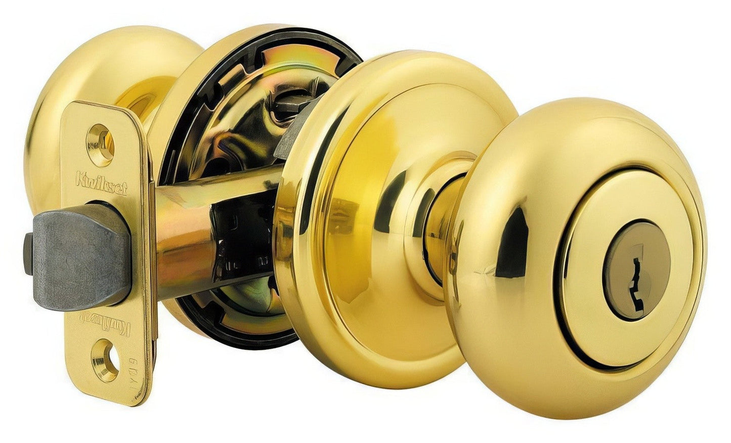 Kwikset 740H Hancock Single Cylinder Keyed Entry Knob.