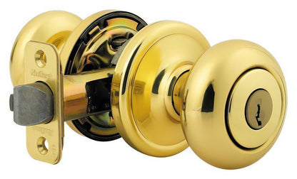 Kwikset 740H Hancock Single Cylinder Keyed Entry Knob.
